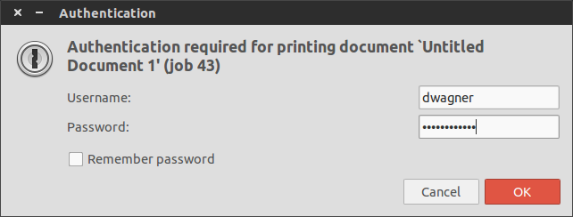 Credential Prompt