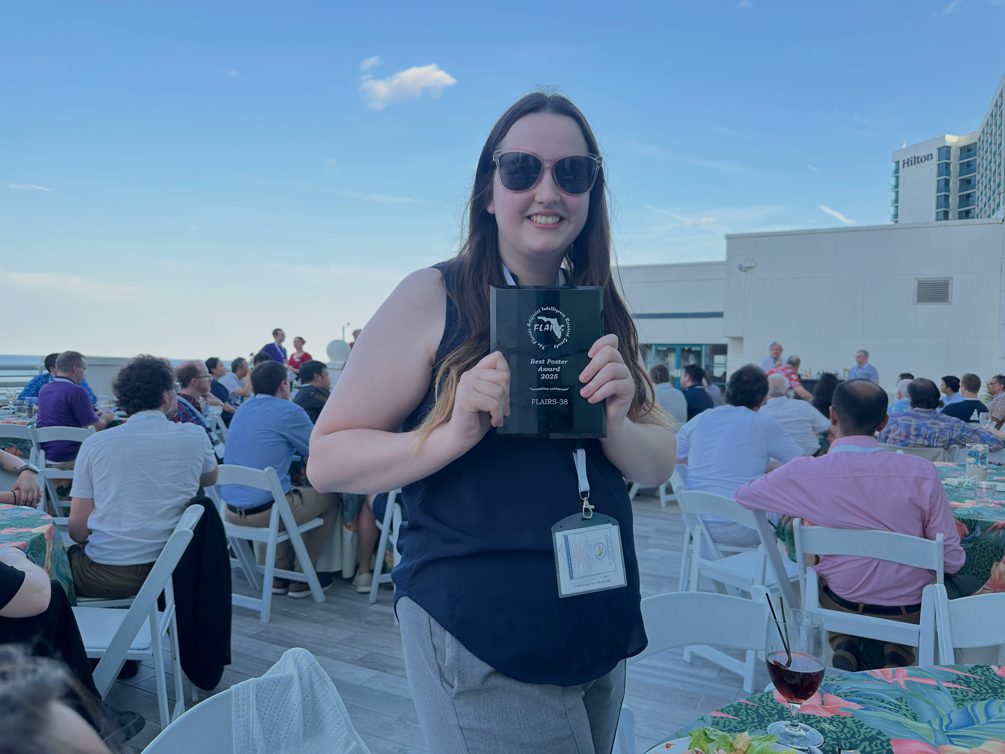 Pallas-Athena Cain Wins Best Poster at FLAIRS-38